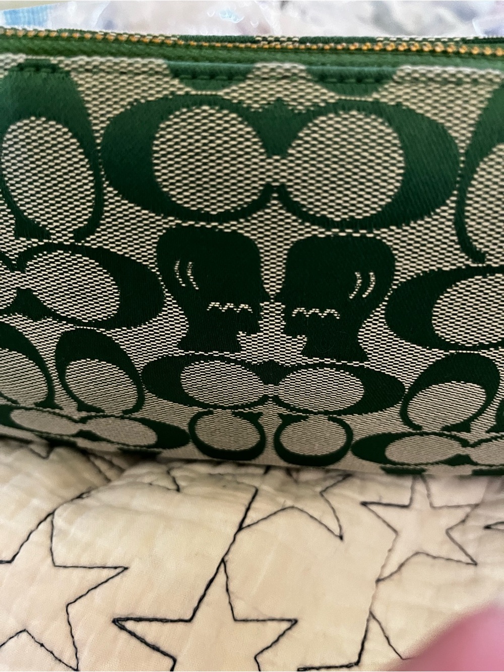 Coach X Braindead Green Plaza Bag. - Picture 7 of 16